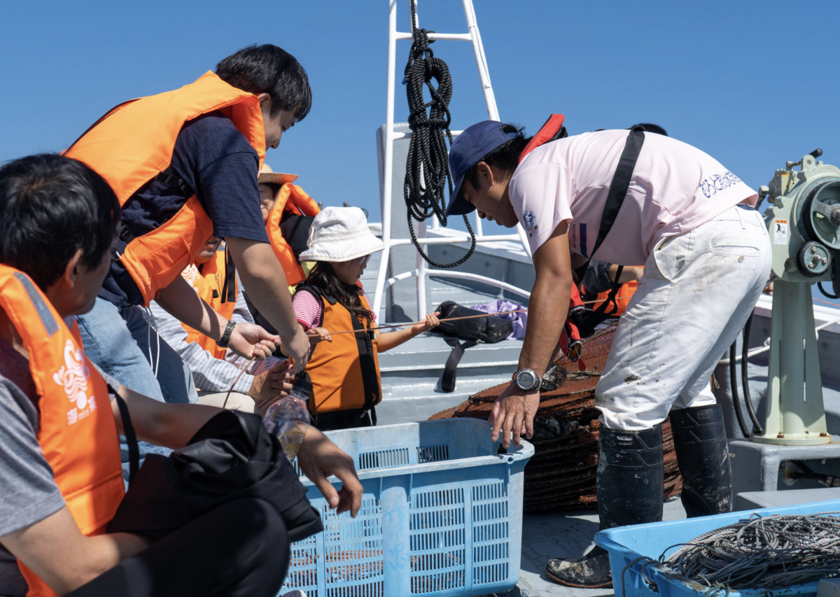 深海生物　漁業体験